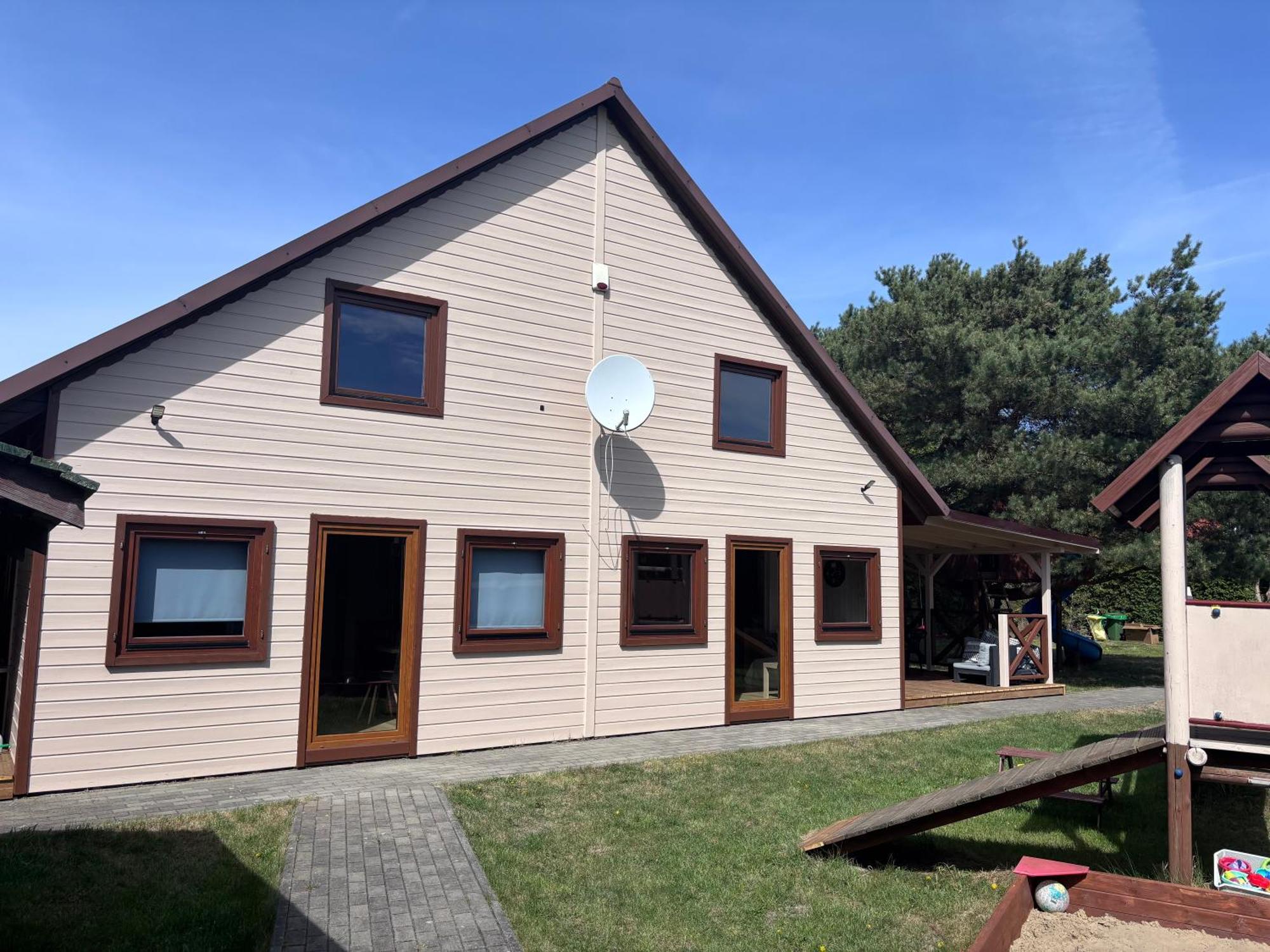 Domek Letniskowy Mlyn Karwieńskie Błoto Exterior foto